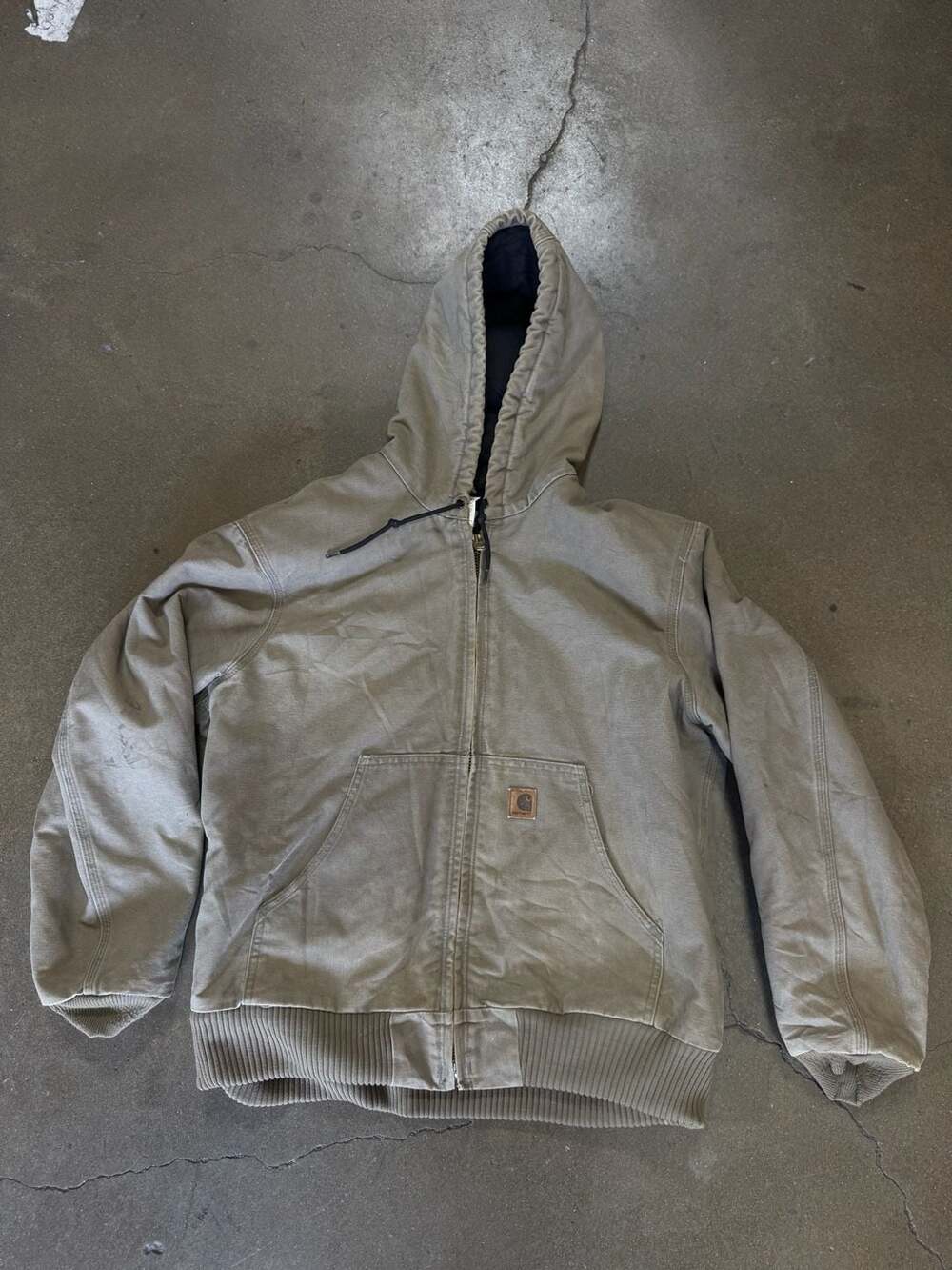 Carhartt J130 DES Thermal Lined Active Jacket in Desert Tan
